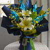 《千里江山》黄绿蓝色系花束 商品缩略图6