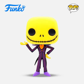 Funko POP Disney Jack动画迪士尼圣诞夜惊魂骷髅杰克荧光款手办 63960