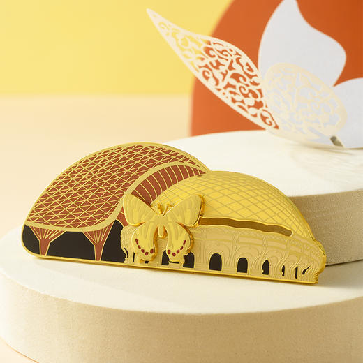 牛首山文创国风冰箱贴磁贴个性创意装饰门贴福运连绵南京纪念品 商品图1