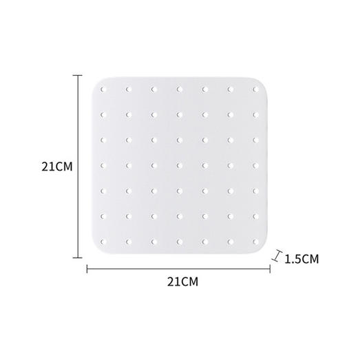 严选免打孔厨房卫生间可挂墙式收纳架带挂钩墙上置物架家用洞洞板 商品图5