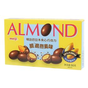 明治巴旦木巧克力脆脆燕麦味 66g