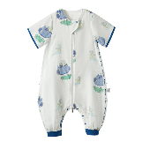 babycare小睡象科技速干系列-太空调温分腿睡袋（短袖）