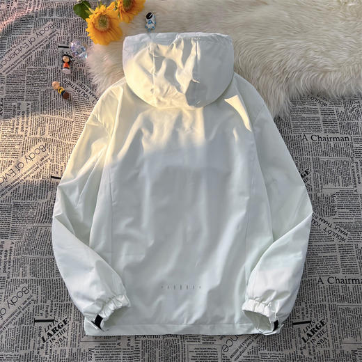 「三合一款！数色可选」NASA联名冲锋衣 男款春秋三合一可拆卸连帽美式机能风外套工装夹克上衣 商品图3