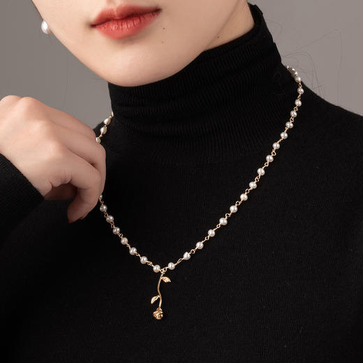 【毛衣链集合】Manreya玛芮雅  珍珠毛衣链丨秋冬穿搭、时尚百搭；天然淡水珍珠，典雅显气质 商品图1