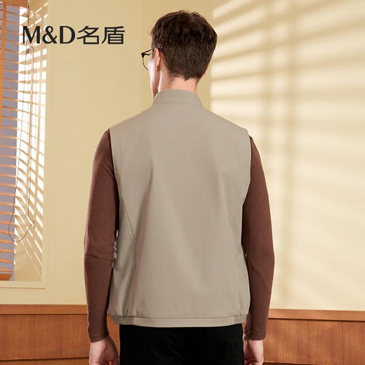 【名盾】MD名盾背心外套商务男秋冬新品中青年无袖马甲56551 商品图4