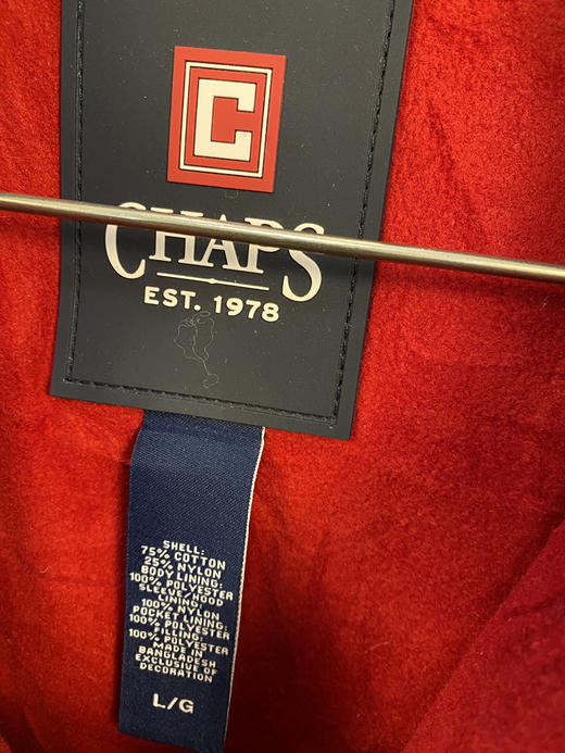 Y2K Vintage CHAPS 棉服 夹棉外套_CTJK(L-XL) 商品图2