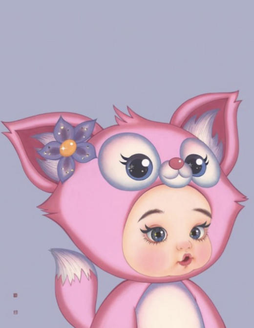 那小先《小狐狸》版画 商品图0