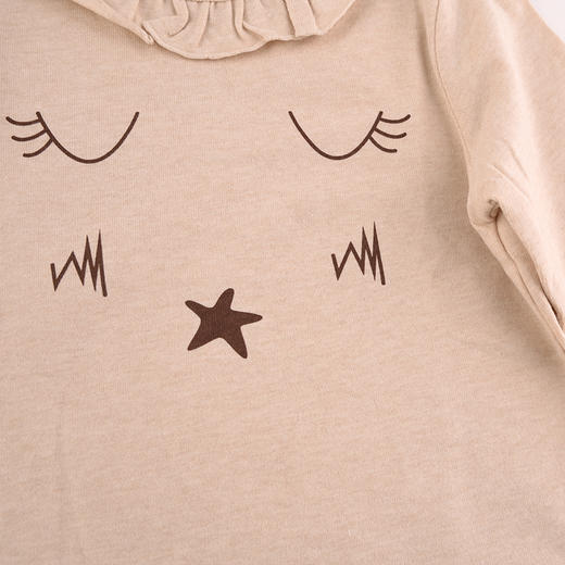 棉果果春秋款新疆彩棉男童女童 套头T恤M121140119009 商品图2