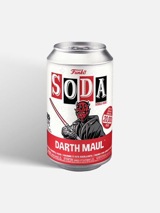 Funko POP Vinyl SODA Star Wars Darth Maul苏打罐 星球大战达斯 摩尔随机隐藏款手办摆件 67089 商品图5
