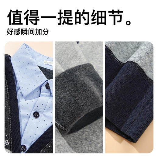 爱帝男士珊瑚绒衬衣领上衣 商品图4