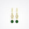 平安碧玉耳环 商品缩略图0
