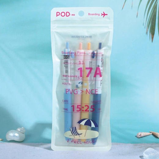 白金小爱豆NICE假期中性笔 商品图3