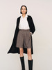 羊毛混涤花纱 褶裥短裤FB468323N 商品缩略图8