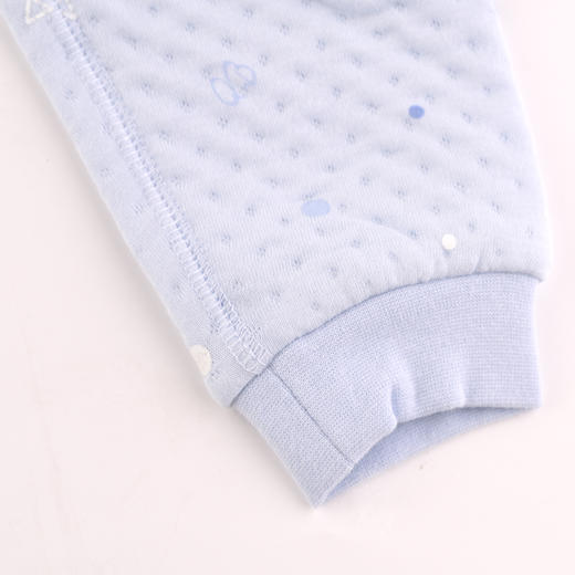 棉果果秋冬季有机棉纱男童女童空气层长裤M401100619758 商品图4