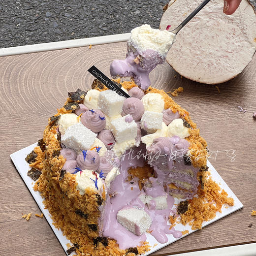 芋泥肉松爆浆蛋糕 商品图3