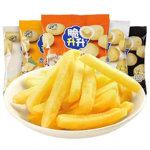 脆升升香脆原切薯条脆生生小包装蜂蜜黄油味儿童解馋小吃休闲零食 商品图3