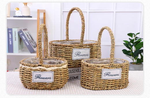 【琳琅】麻绳花篮全系列 商品图8