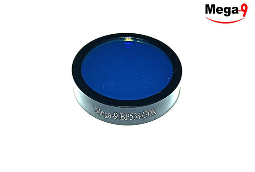 BP534/20K OD4@200-900 T>85% Φ25.4*6 带通滤光片 （带套圈） 商品图0