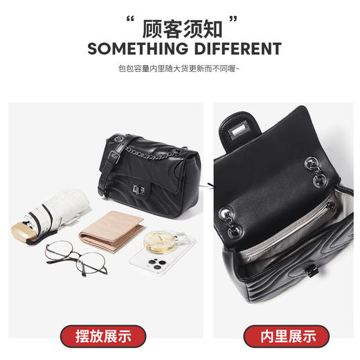 Safiya/索菲娅女2023新款手机小方包单肩包女士斜挎包SF9135034Y 商品图9