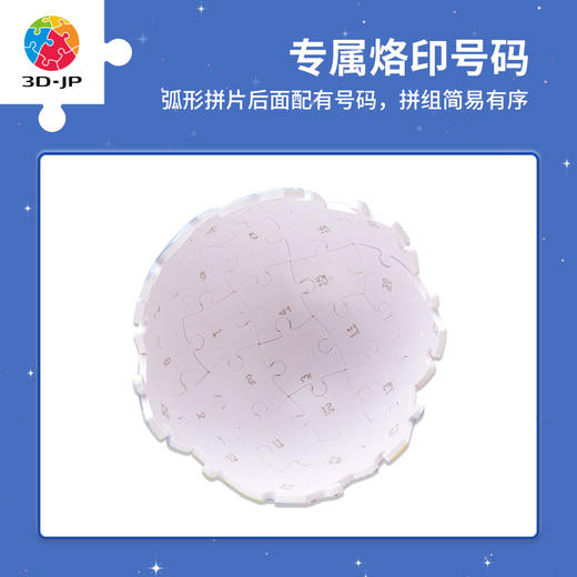 【折扣商品 不退不换】80片 飞机塑料拼图 E1128 Pazzy冒险日记- 鲷鱼烧银河 商品图3