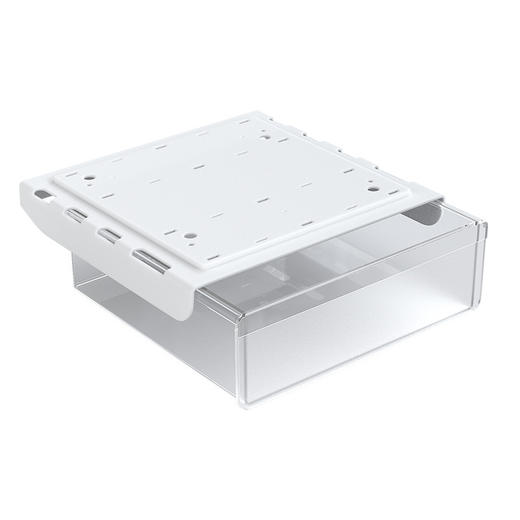 免打孔桌下抽屉隐形书桌收纳盒悬挂大容量抽屉式收纳盒有杠加装 商品图4