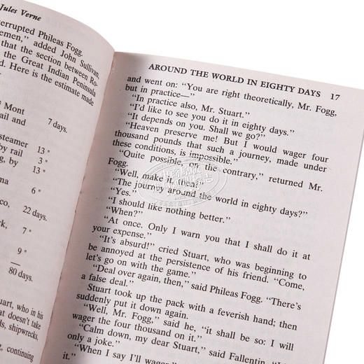 【中商原版】环游世界80天 英文原版 Signet Classics Around the World in Eighty Days Jules Verne 儒勒 凡尔纳 商品图2