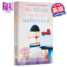 预售 【中商原版】我们未完成的事情 The Things We Leave Unfinished 英文原版 Rebecca Yarros
