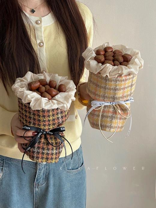 *【琳琅】秋日物语栗子布/小香风布（0.5*1.5m） 商品图9
