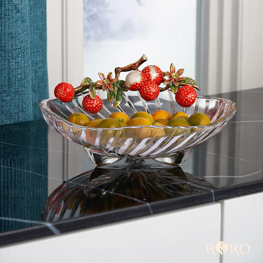 【样品特惠3折，仅1件，无货退款】罗比罗丹富贵平安花瓶+仿真玉兰花（三支）家居轻奢装饰（无货退款） 商品图6