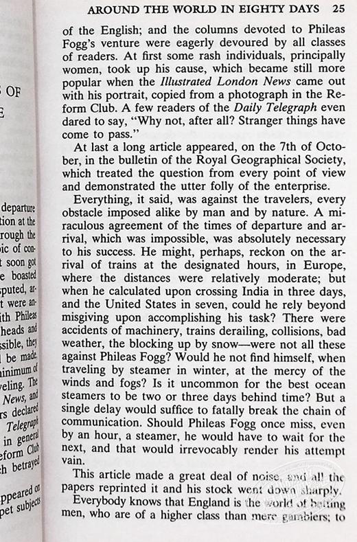 【中商原版】环游世界80天 英文原版 Signet Classics Around the World in Eighty Days Jules Verne 儒勒 凡尔纳 商品图7