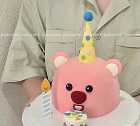 黑巢-黑巢-loopy特别小蛋糕生日蛋糕