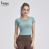 IYOGA透气舒适瑜伽运动短袖带垫垫T062 商品缩略图0
