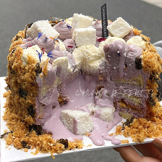 芋泥肉松爆浆蛋糕 商品图4