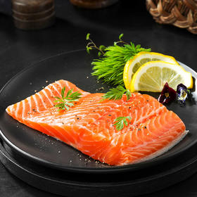 新疆三文鱼带皮鱼段 国产虹鳟三文鱼 优质鱼肉 营养新鲜 新疆海鲜