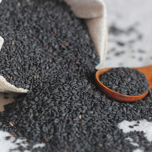 瑞昌有机生熟黑芝麻粒 干净免洗真空包装350g 商品图1