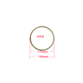 ABS齿圈直径175mm100齿03.310.08.14.0适用于鼓刹BPW10-13T车桥/A（包邮）