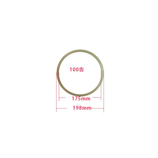 ABS齿圈直径175mm100齿03.310.08.14.0适用于鼓刹BPW10-13T车桥/A（包邮） 商品图0