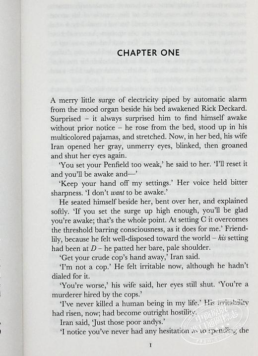 【中商原版】仿生人会梦见电子羊吗 科幻大师佳作系列 Do Androids Dream Of Electric Sheep 英文原版 Philip K Dick 商品图4