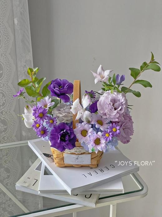 *【琳琅】迷你方形花篮（13*13*24cm） 商品图4