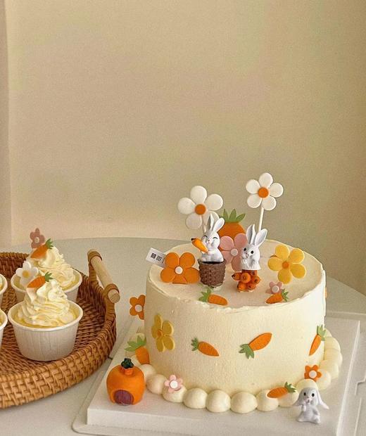 黑巢-小兔子乖乖蛋糕生日蛋糕 商品图0