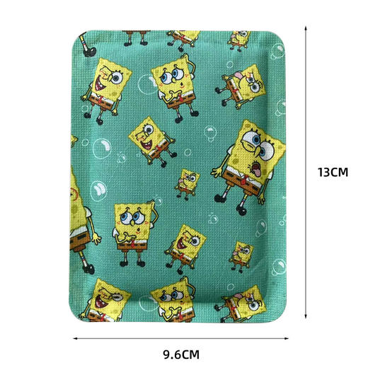 萱草暖手包海绵宝宝10小时发热一次性暖手宝贴韩国日本暖宝宝批发 商品图6