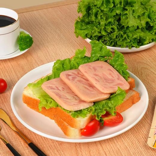 【特惠】中粮梅林梅错儿盒装午餐肉火腿鸡肉150g（30g*5） 商品图2