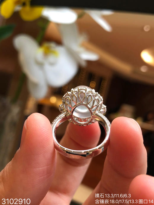 玻璃种蛋面戒指    99999【3102910】 商品图5