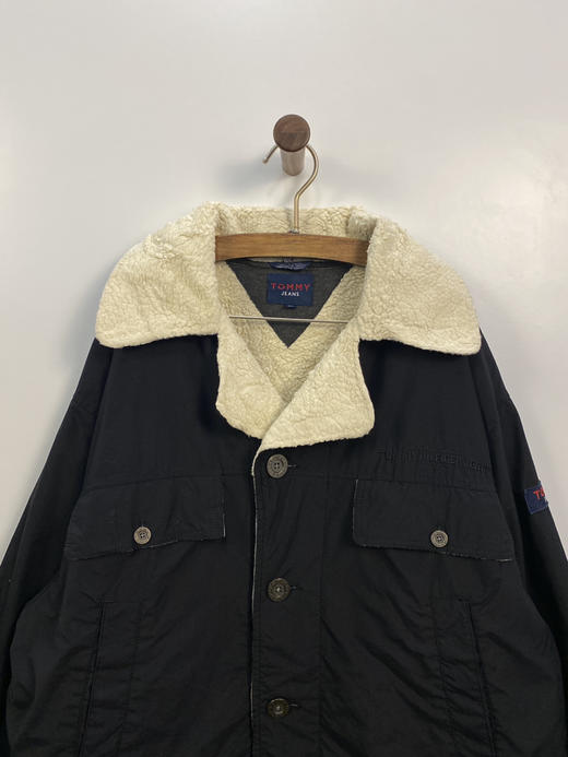 90年代 Vintage Tommy Hilfiger 澳门制 棉服 夹棉外套_CTJK(L-XL) 商品图0