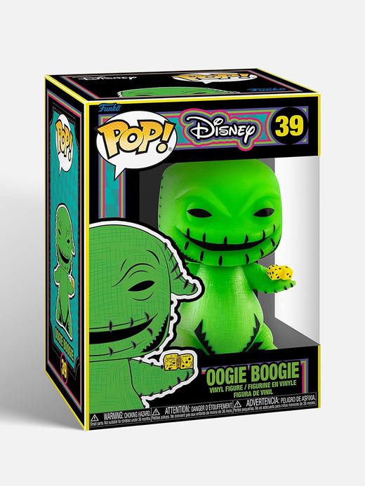Funko POP Disney Oogie 迪士尼 圣诞夜惊魂布基先生荧光款手办 63962 商品图4