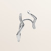 订购10周到｜MARIA BLACK-Yasmin-纯银锆石 耳廓夹（单只 左耳）［丹麦设计师］ 商品缩略图1