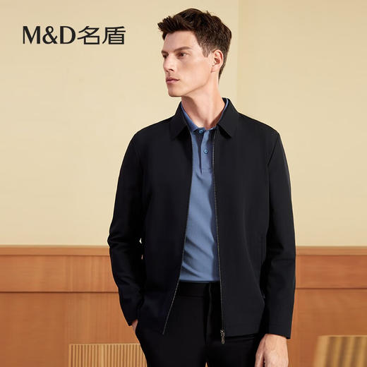 【名盾】MD名盾男士夹克秋季商务休闲抗皱行政夹克外套91554 商品图3