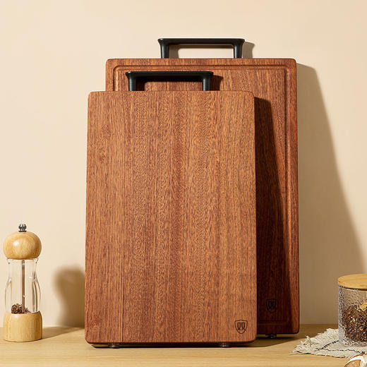 乌檀木实木菜板 粘板切菜板子厨房用品 牢固耐用砧板家用菜板 商品图1