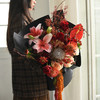 《摩登时代》复古红色系花束 商品缩略图2