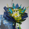 《千里江山》黄绿蓝色系花束 商品缩略图3